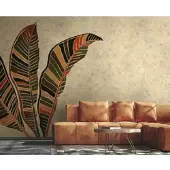 Overig Fotobehang Smart Art Gallery 47388 - Beige - Geel - Oranje - Groen - 3,40m X 265cm
