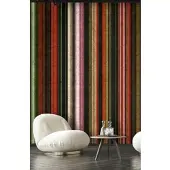 Overig Fotobehang Smart Art Gallery - Zwart - Rood - Oranje - Blauw - Roze - Geel - Groen - 3,40m X 265cm