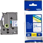 Brother TZe-253 Tape Blauw op wit (24 mm)