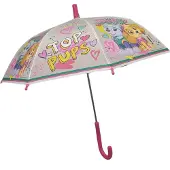 Paw Patrol Nickelodeon Paraplu Paw Patrol meisjes 38 Cm Polyester roze