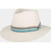 Hatland Charles - Panama hoed - Blauw - Assorti - XL