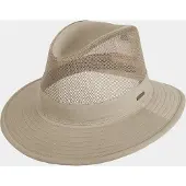 Hatland Greenville - Katoenen hoed - Beige - Assorti - XL