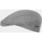 Hatland Conor - Polyester flat cap - Grijs - Assorti - S