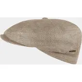 Hatland Cullum - Linnen flat cap - Beige - Assorti - XL