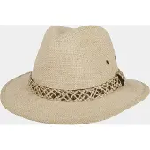 Hatland Bluford - Hennep hoed - Beige - Assorti - M