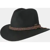 Hatland Stevenson - Vilten hoed - Zwart - Assorti - XL