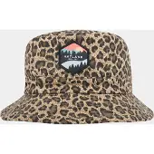 Hatland YOLO - Katoenen bucket hoed - Luipaard - Assorti - L
