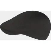 Hatland Conrad - Katoenen flatcap - Zwart - Assorti - M
