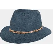 Hatland Chelsea - Toyo hoed - Blauw - Assorti - S/M