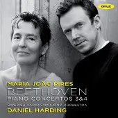 Pias Maria João Pires, Swedish Radio Symphony Orchestra, Daniel Harding - Beethoven: Piano Concertos Nos. 3 & 4 (CD)