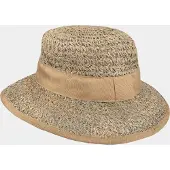 Hatland Loren - Zeegras hoed - Beige - Assorti - One size