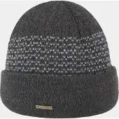 Hatland Wogan No Wind - Muts met winddichte hoofdband - Antraciet - Assorti - One size