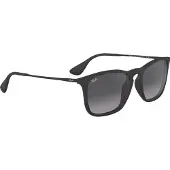 Ray-Ban Zonnebril Men Chris Rubber Black Grey Gradient M