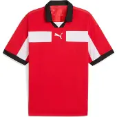 Puma Functioneel shirt 'TeamClassic' rood / zwart / wit