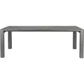 Housecraft living Alban Tuintafel Rechthoekig 220x100 cm Metaal Grijs