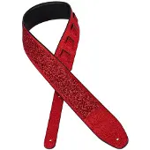 Gaucho GST-250-RD Sparkling Series gitaarriem rood