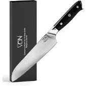 VDN Santokumes damaststaal - Elegance serie - VG-10 Japans damascus - 67 lagen staal