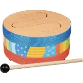 Goki Speelgoedinstrument - Trommel - Hout - 3 Jaar