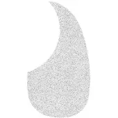 Boston AG-100-SSV sparkling silver slagplaat