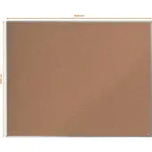 Nobo Essence Cork Board 1500x1200 Mm Bruin Kinderen
