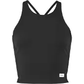 Craft COLLECTIVE CROPPED SINGLET W Dames Sportshirt - Zwart