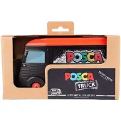 Posca Pigmentmarker PC5M Set in Truck V2 5 Stuks Aanvullende Kleuren