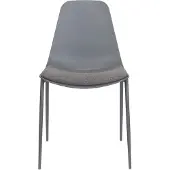 White Label Eetkamerstoel Jeffrey Grey