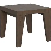 Itamoby Uittrekbare tafel 90x90/246 cm, kleur: Naxy Noce