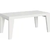 Itamoby Uittrekbare tafel 200/460x90 cm, Naxy, esdoornhout, wit