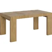 Itamoby Uittrekbare tafel 90x160/264 cm, model Roxell Quercia Natura