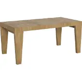 Itamoby Uittrekbare tafel, 200/460 x 90 cm, Spimbo eikenhout, naturel