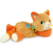 Clementoni - Ron Ron Calming Cat - Spinnende knuffel kat met geluid - vanaf 0 jaar