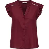 ONLY - ONLROSELLA LIFE CAPSLEEVE SHIRT WVN NOOS Dames Blouse