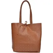 Isabella Rhea Brown Rundleer Tas