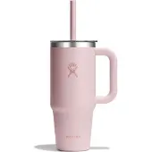 Hydroflask - Travel Tumbler Clear Lid - Isoleerbeker 710 ml, roze
