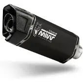 MIVV 2x1 Sr-1 Black Titanium Yamaha T-max 560 2025-26 Gehomologeerd Compleet Uitlaatsysteem