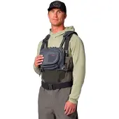 Simms Chest Tributary Fishing Vest Grijs
