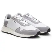 BOSS Sneakers laag 'Vinston' grijs / zwart / wit
