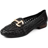 5PM Mocassins 'MATERA SASSI' zwart