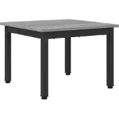 vidaXL Salontafel Grijs Sonoma 50 x 50 x 36 cm Bewerkt hout