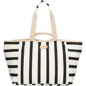 Fabrizio Zebra Trends Strandtas Richelle Gestreept Zwart-Wit