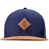 Djinns Pet 'Honey Knit' navy / cognac