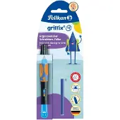 Pelikan Griffix vulpen - Linkshandig - Neon Zwart - Blister