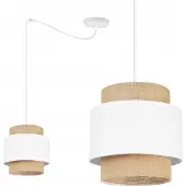Light11 HOME Hanglamp, plafondlamp, lampenkap, boho-stijl, jute