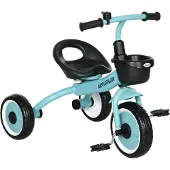 AIYAPLAY - Driewieler - met Mand - met Fietsbel - Blauw