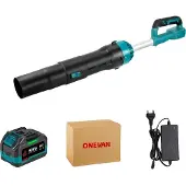 OEM Turboblazer, 8000W vermogen, borstelloze motor, 1 batterij, 1 EU-stekker