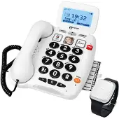 Geemarc Telecom SERENITIES: 100 stuks noodtelefoon met valdetectiesensor-armband