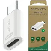 4smarts Lader Adapter Lightning naar USB-C Power Delivery 27W, Wit