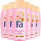 Fa 6x Douchegel Pink Jasmine & Oil 250 Ml