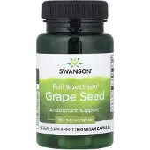 Swanson Health , Volledig Spectrum Grape Zaad, 380 mg, 100 Capsules